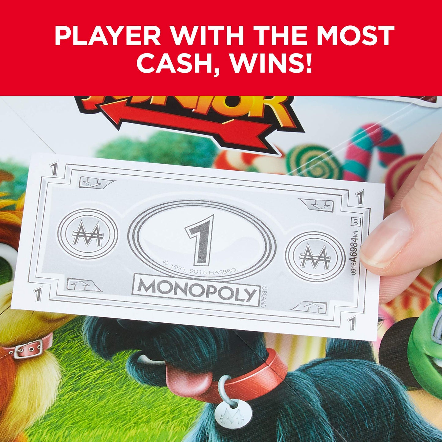 Hasbro Gaming Monopoly Junior Game (Amazon Exclusive)