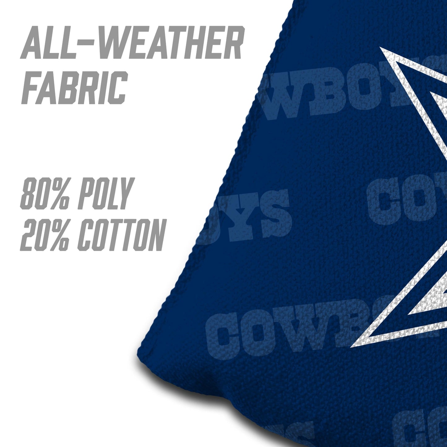 YouTheFan NFL Dallas Cowboys Cornhole Bags - 4PK - Blue
