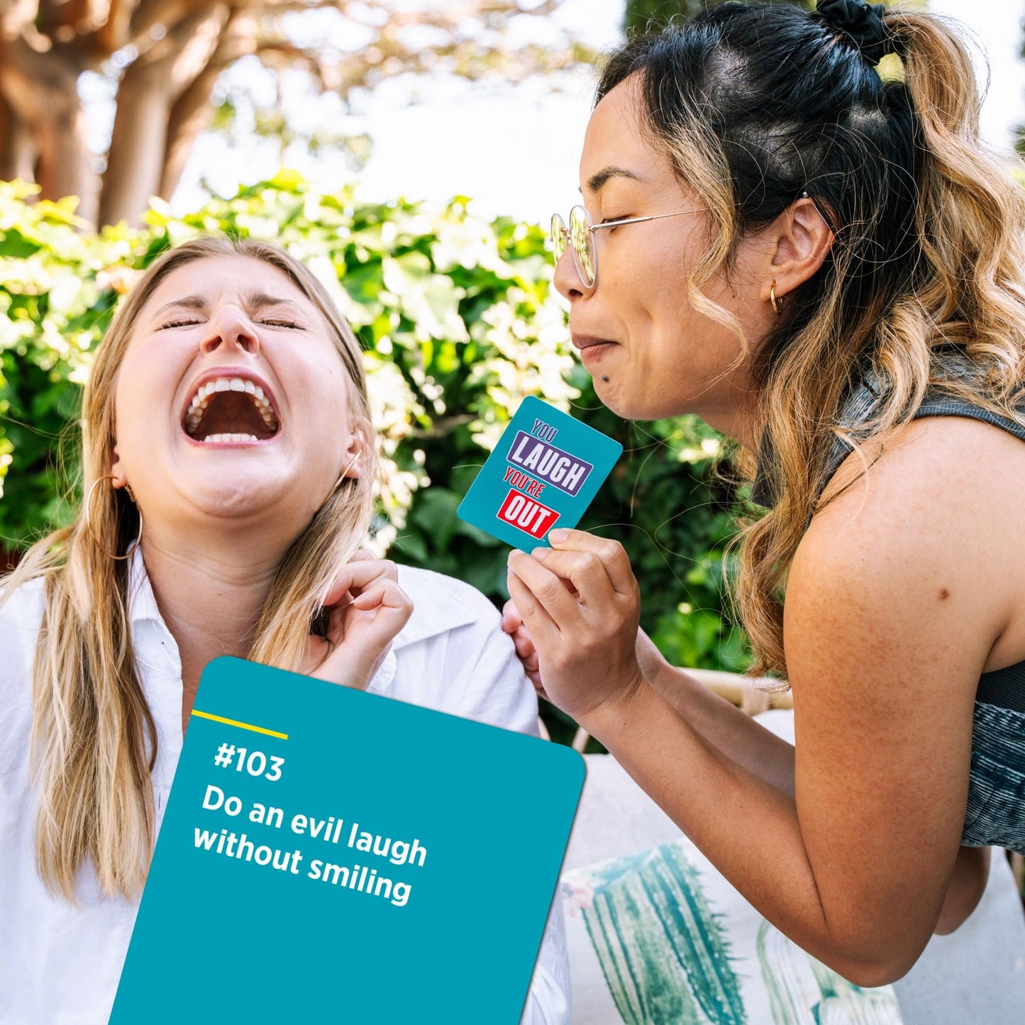 You Laugh You're Out - A Family Party Game for People Who Can't Keep A Straight Face