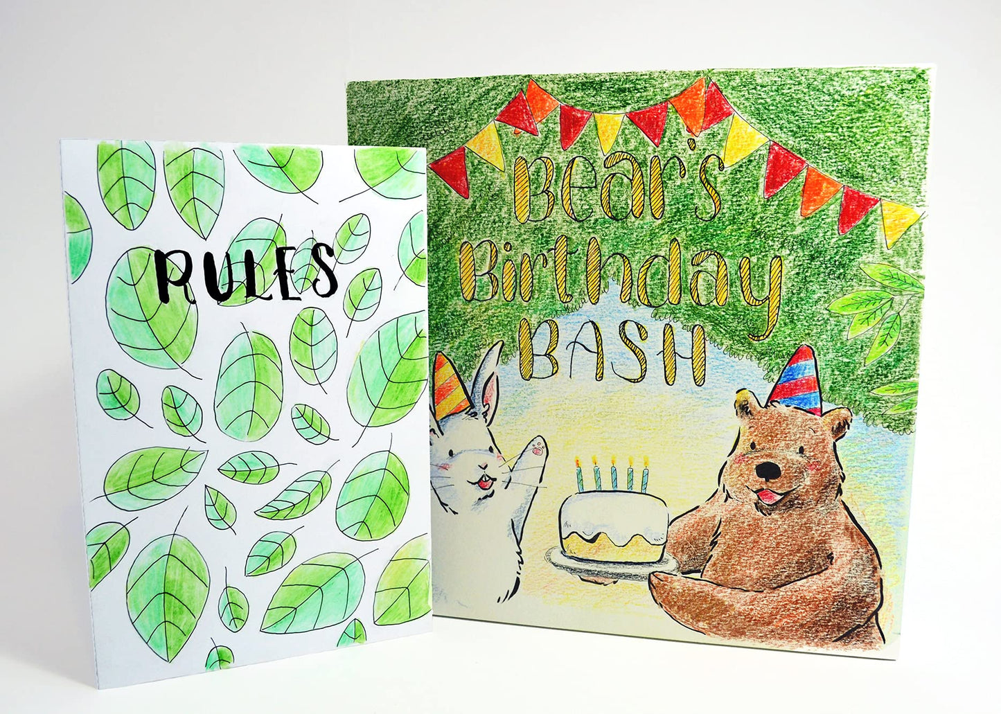 Create Your Own Board Game (Blank Game Board, Box & Accessories) Deluxe Pack with Game Pieces, Blank Cards, Rule Sheet, Sand Timer, Dice and More. DIY Board Game, Build Your Own Custom Board Game