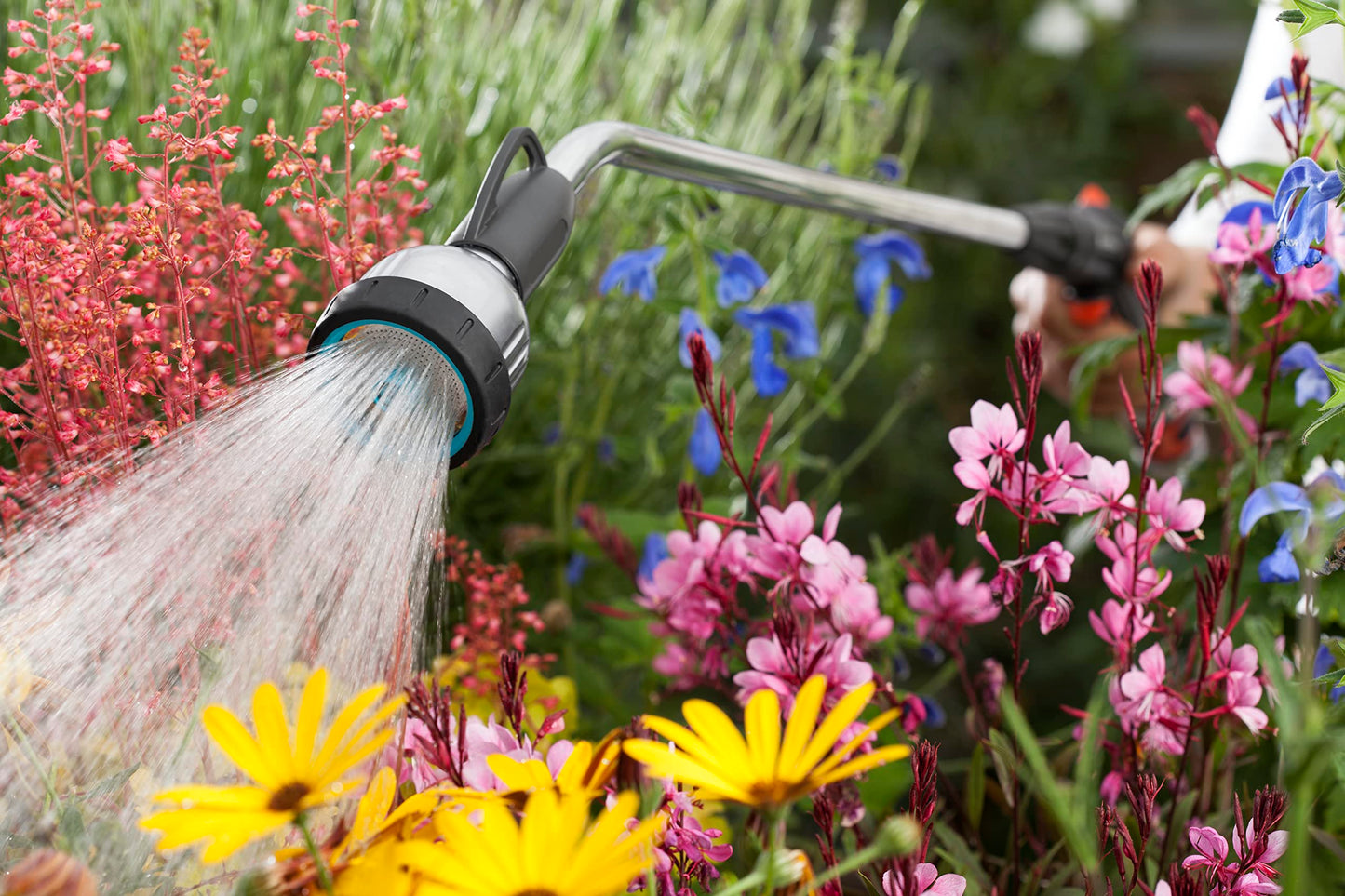 Gardena 6336-FP Premium Frost Proof 3 Pattern Spray Wand, Suitable for Watering Larger Planted Areas or planters and Cleaning Remote or Hard-to-Reach Areas, Made in Germany