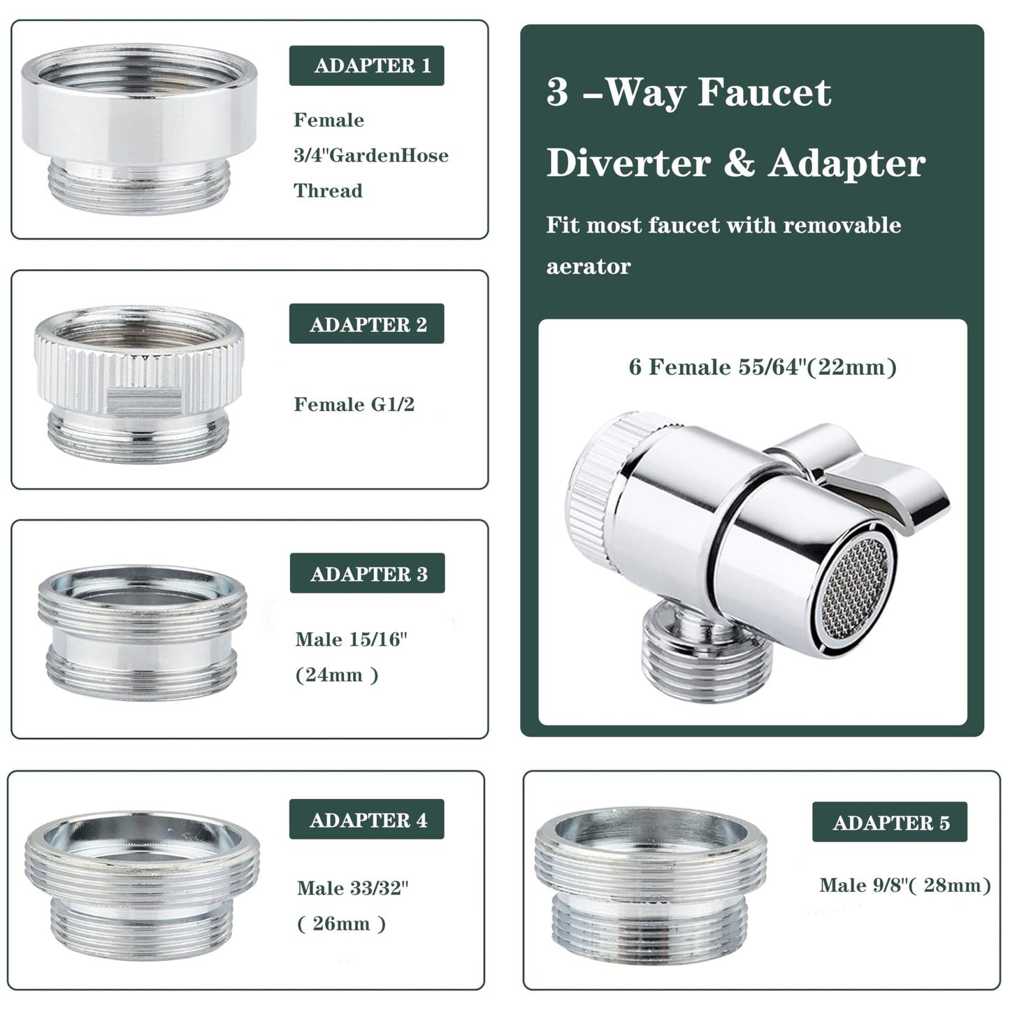 Tub faucet spayer attachment ,Bathtub Shower Head Sink-Faucet with 5 Adapters, 79" Hose for Pet Dog Rinse , Baby Bath & Hair washing , ON/OFF Extension for Tub Faucet, Utility Sink, Garden,Bathroom