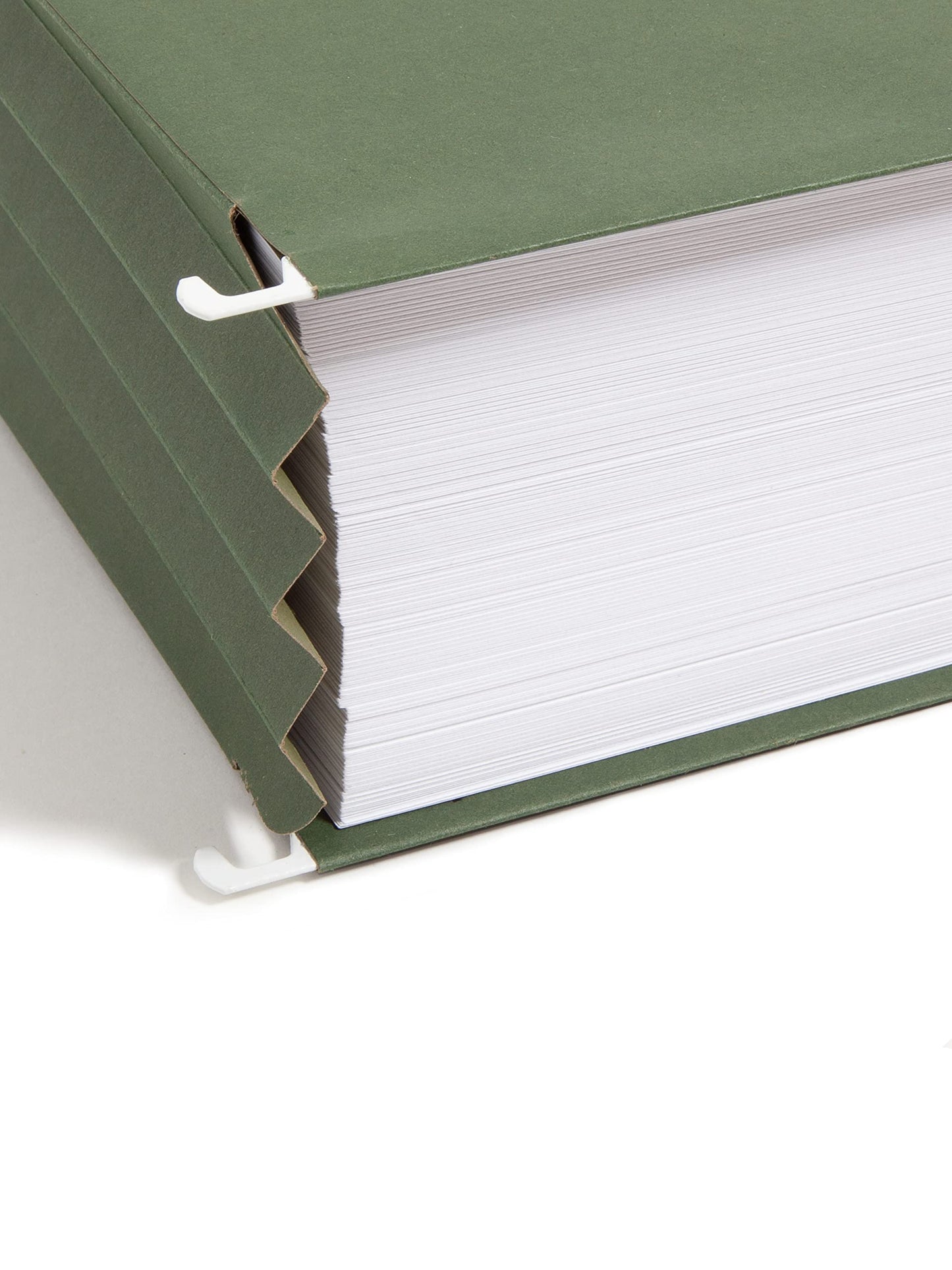 Smead Hanging Pockets, Letter Size, 3-1/2-Inch Expansion, Standard Green, 10 Per Box (64220)