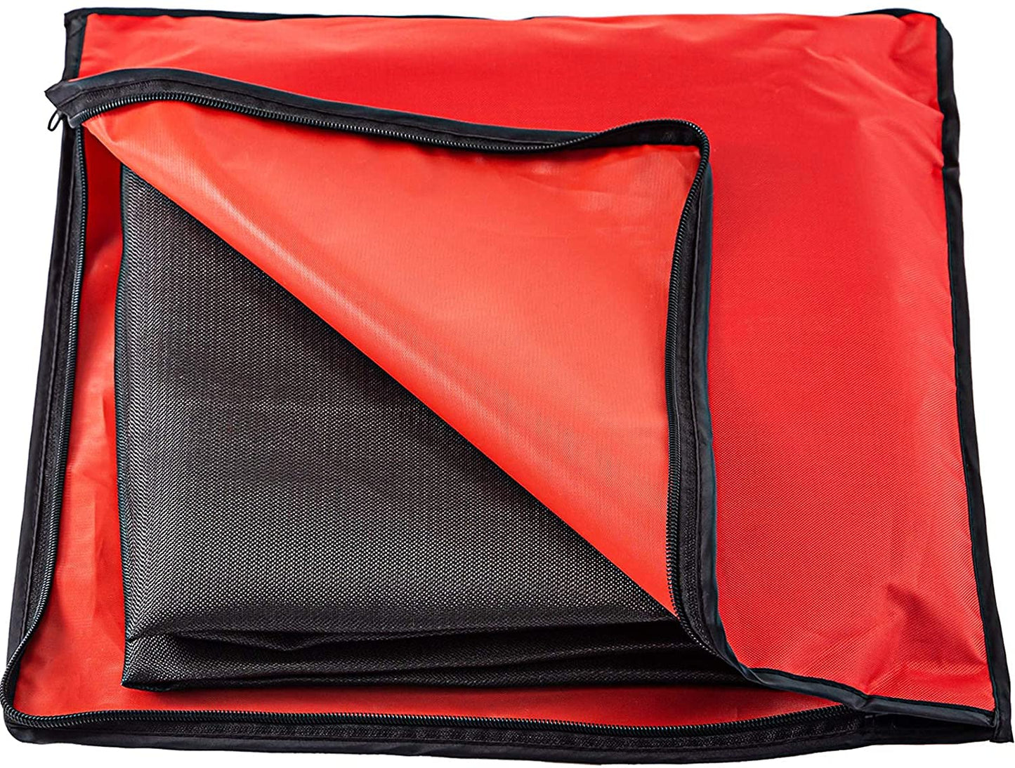VEVOR 8 x 10 Ft Welding Blanket Black Fiberglass Blanket Portable Fiberglass Fire Retardant Blanket Welding Mat Welding Fireproof Thermal Resistant Insulation with Carry Bag