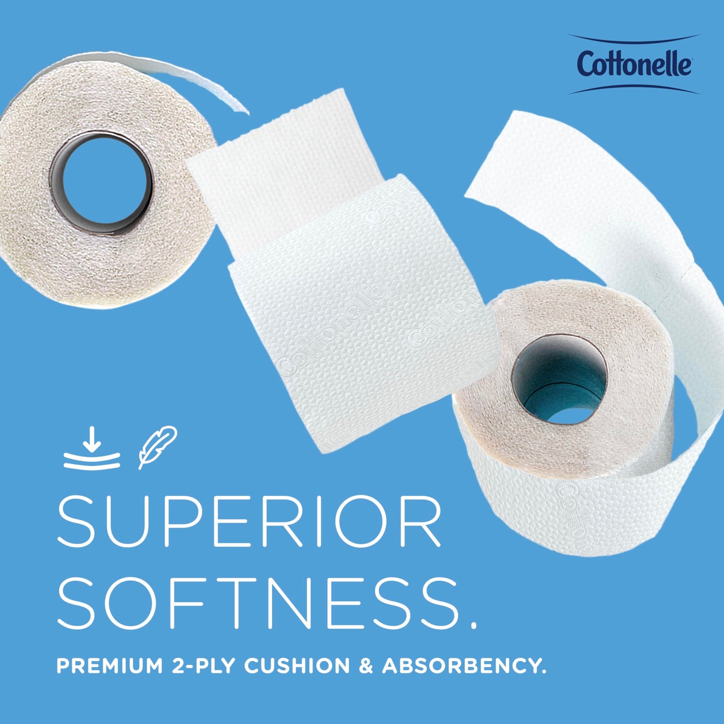 Cottonelle Professional Standard Roll Toilet Paper, Bulk (13135), 2-Ply, White, Compact for Easy Storage (20 Rolls of 451 Sheets, 9,020 Sheet Total)