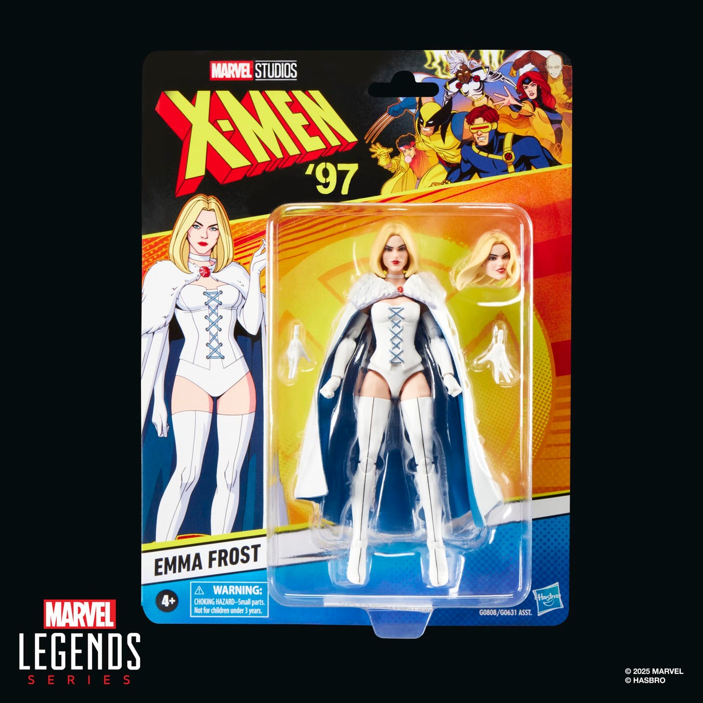 Marvel Legends Series Emma Frost, X-Men '97 Collectible 6-Inch Action Figure Toy