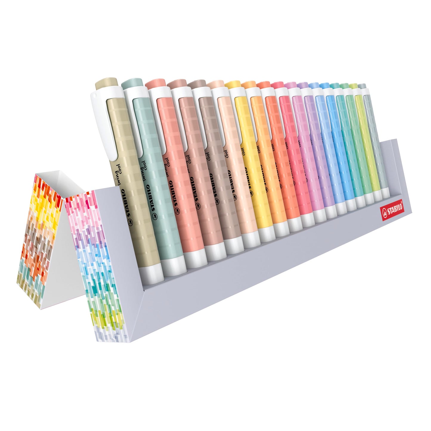 STABILO - Highlighter - Swing Cool - Set of 18-8 Natural Colors & 10 Pastel Colors