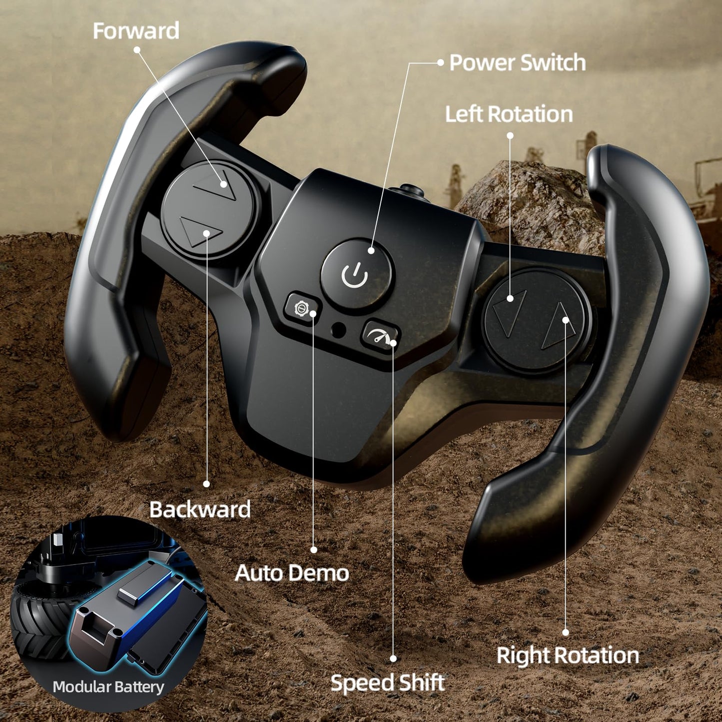 Amphibious Remote Control Car, Waterproof 360°Rotate 4WD RC Monster Trucks,2.4GHz All Terrain Off-Road Pickup Toy,RC Car Pool Toys Remote Control Boat for Gifts for Boys Kids Age 8-12+ (Pink)