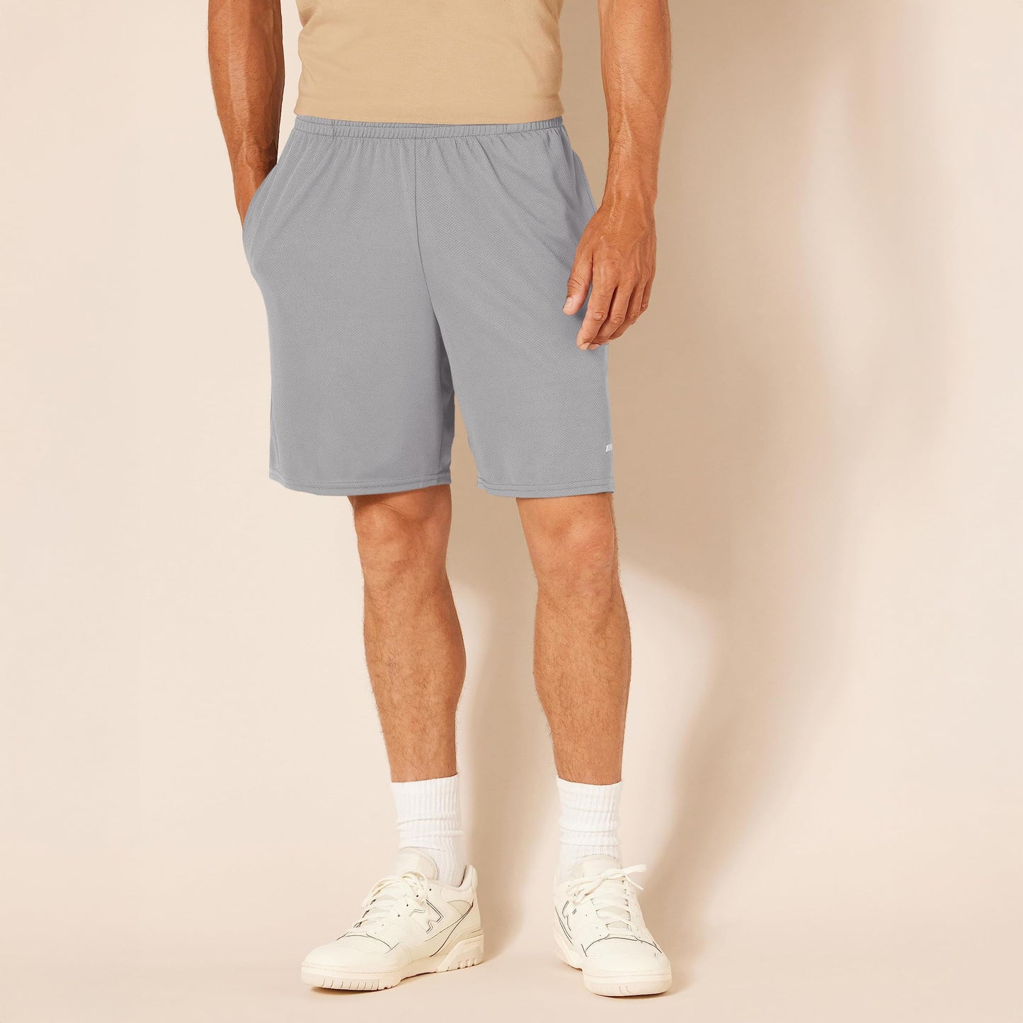 Amazon Essentials Men's 5XL Aem13215bt, Grey/Navy, 5XL