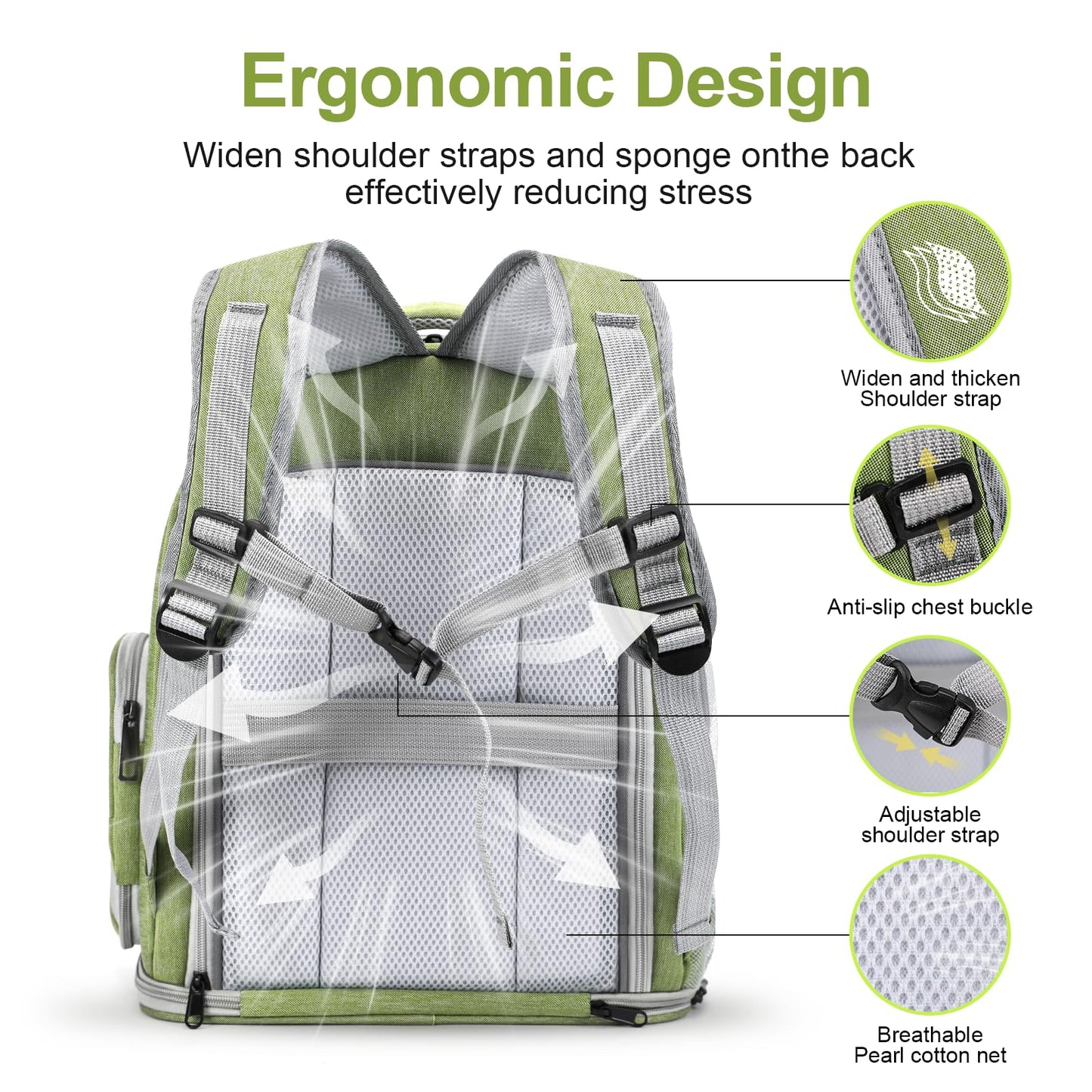 Cawypety Expandable Cat Backpack,Cat Bubble Backpack Carrier for Carrying Cats, Pets and Small Dogs,Airline-Approved,Designed for Travel, Hiking, Walking,Car