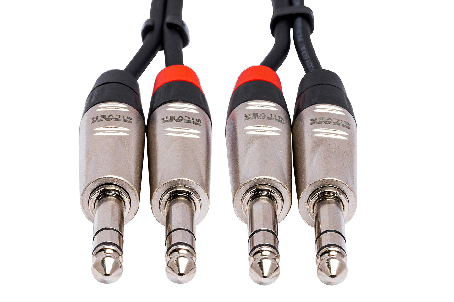 Hosa HSS-010X2 Pro Dual Cable 1/4-Inch TRS - Same 10 Feet