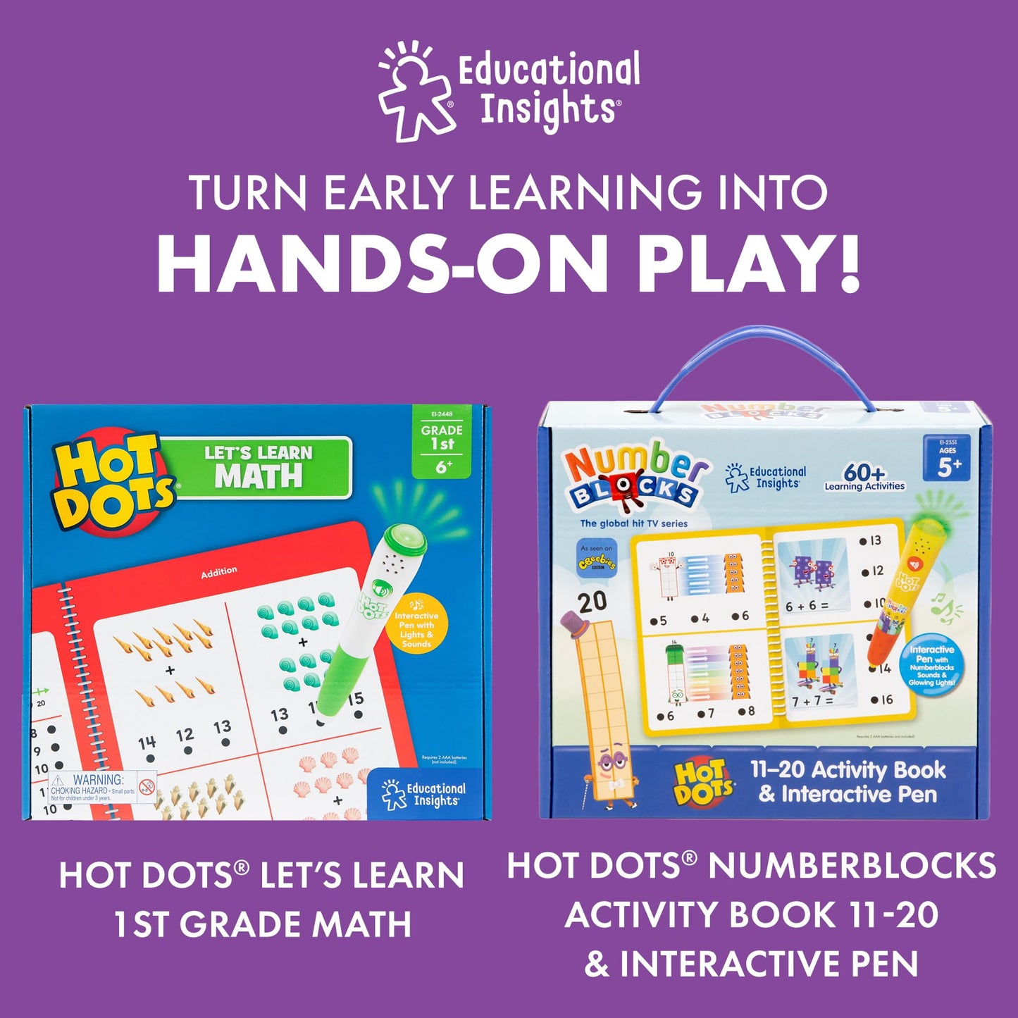 Educational Insights Hot Dots Let's Learn 1st Grade Reading, Reading Activity Workbook, Ages 6-7