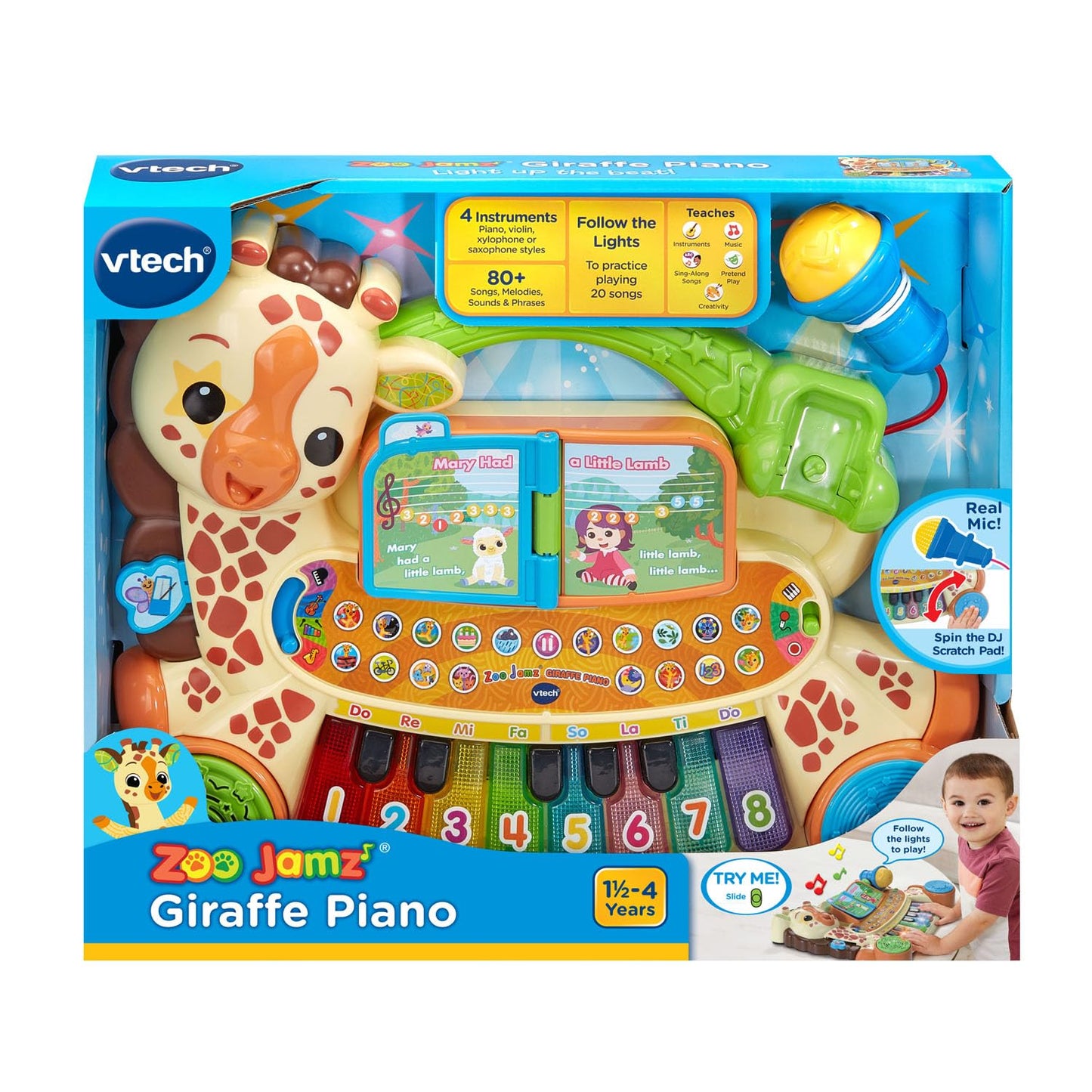 VTech Zoo Jamz Giraffe Piano (English Version)