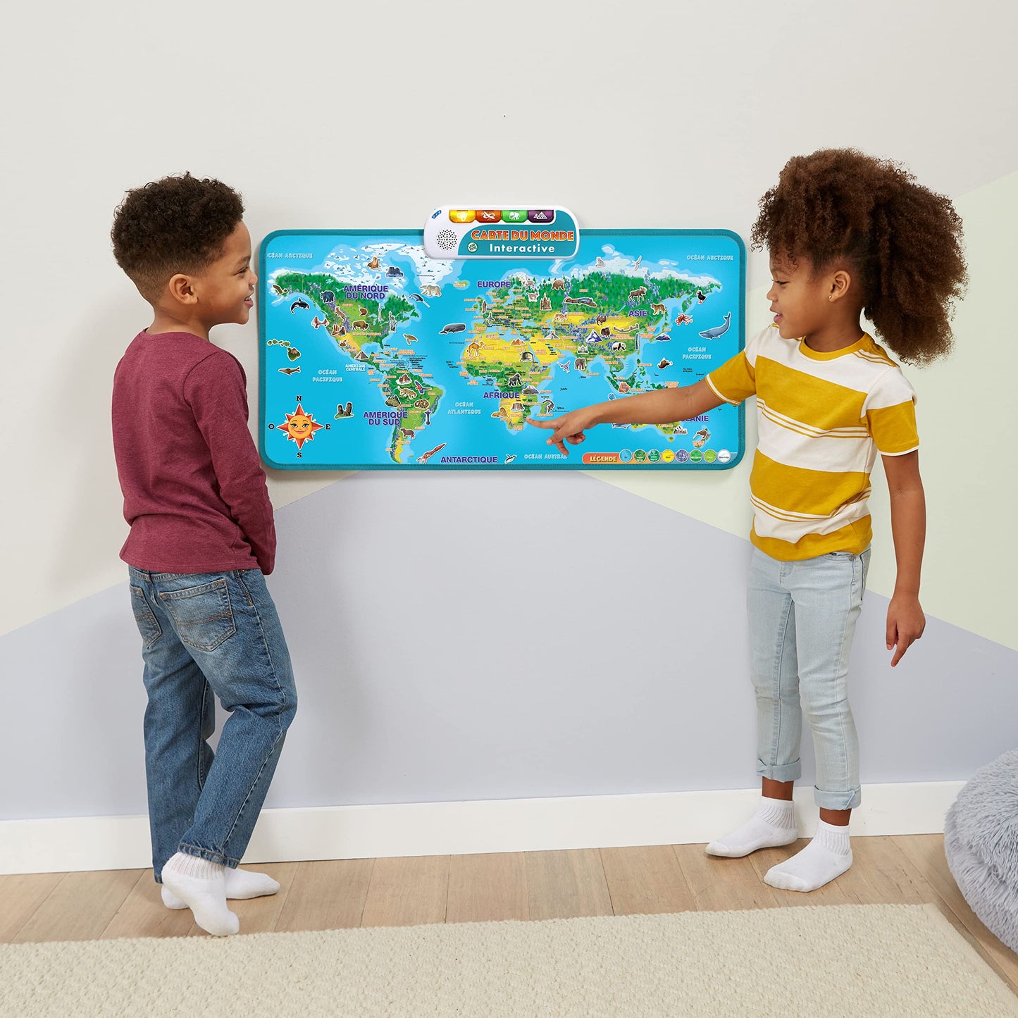 LeapFrog Touch & Learn World Map (French Version)