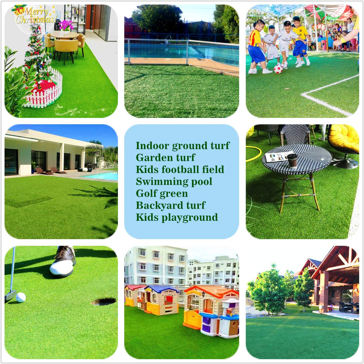 ALLTOP TURF Artificial Turf Tape 8inX33ft(20cmX10m), Self-Adhesive Turf Seaming Tape, Synthetic Fake Grass Tape(Single Sided)