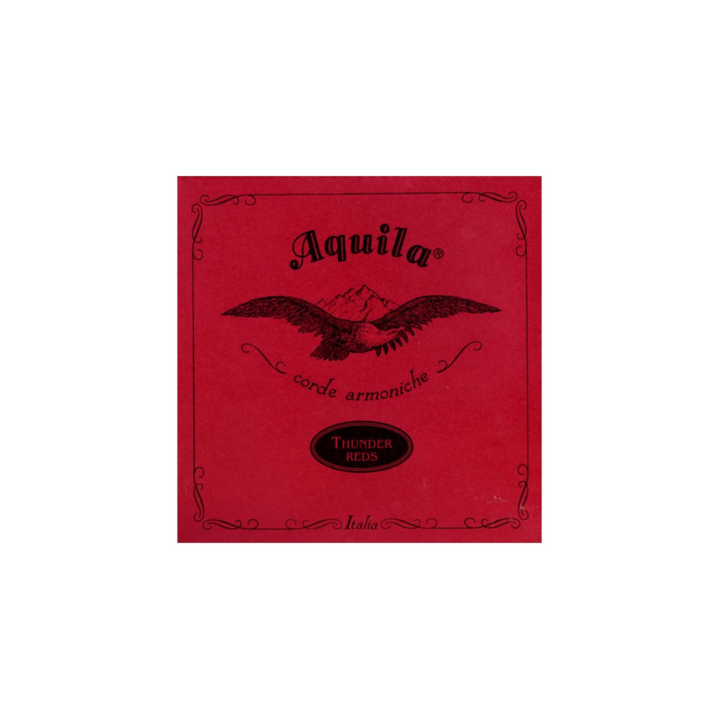 Aquila 91U Thunder Reds, BASS Ukulele/Ashbory Set 4-String, GDAE Tuning (53281)