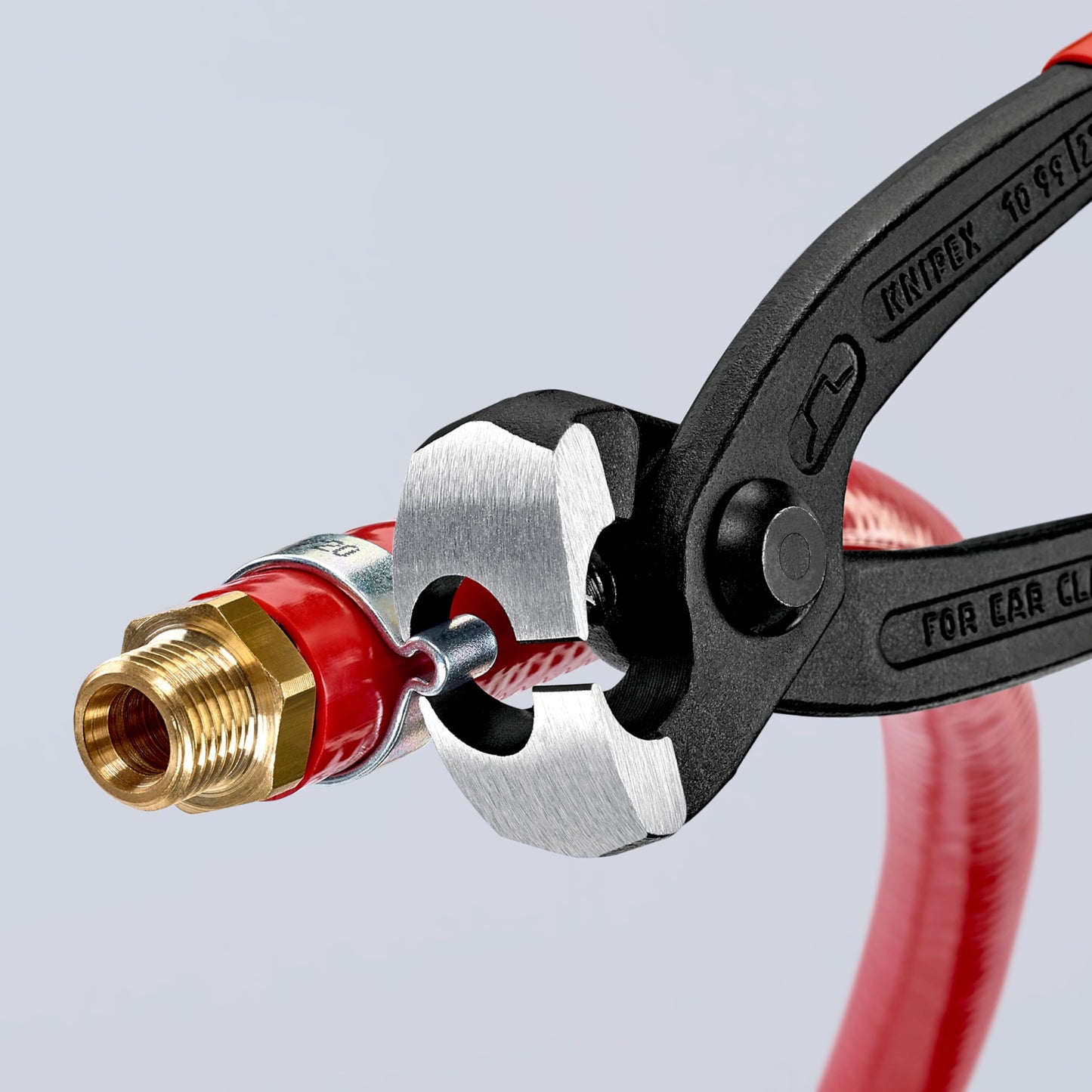 Knipex (10 99 i220) Tools 8.75-Inch Ear Clamp Pliers