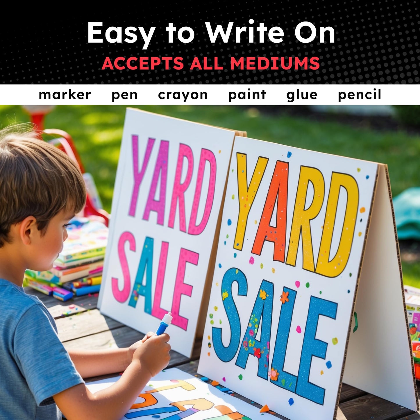 Hygloss Medium Poster Board 11x14-100 Poster Boards Bulk Pack - 10 Pt. Thickness White Poster Board Paper for Projects, Presentations, Displays, Signs, Crafts - Blank Posterboard Multipack 11" x 14"