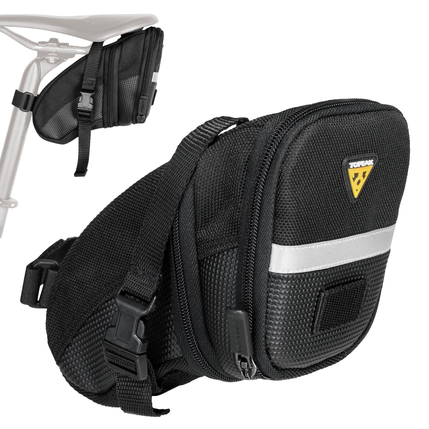 Topeak Aero Wedge Pack with Buckle, Medium