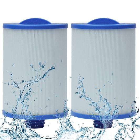 6CH-940 Spa Filter Cartridges for Spa Hot Tub, Filter Replacement Compatible for UNICEL 6CH-940 for FILBUR FC-0359 for PWW50P3, Screw in Filter Cartridges 2 Pcs