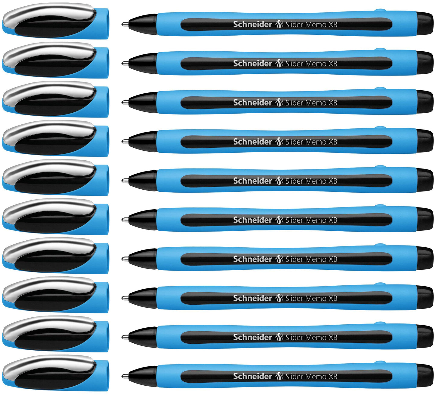 Schneider Slider Memo XB Ballpoint Pen, Black (150201)