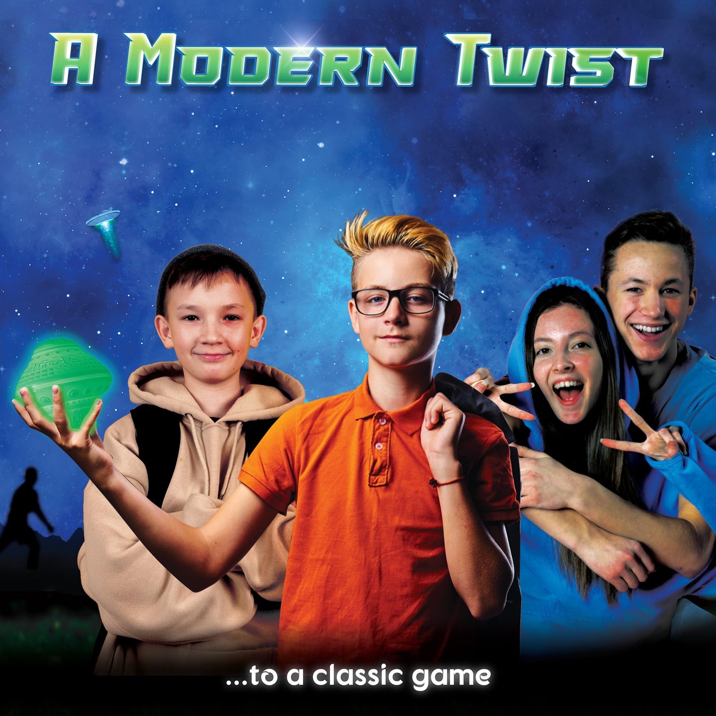 Cosmic Kick The Can: Outdoor Play with a Galactic Twist | Ages 5+, 4-12+ Players | for Fans of Alien Toys, Kids Outdoor Toys and Outdoor Games for Kids | Also Use for Kickball and Hacky Sack