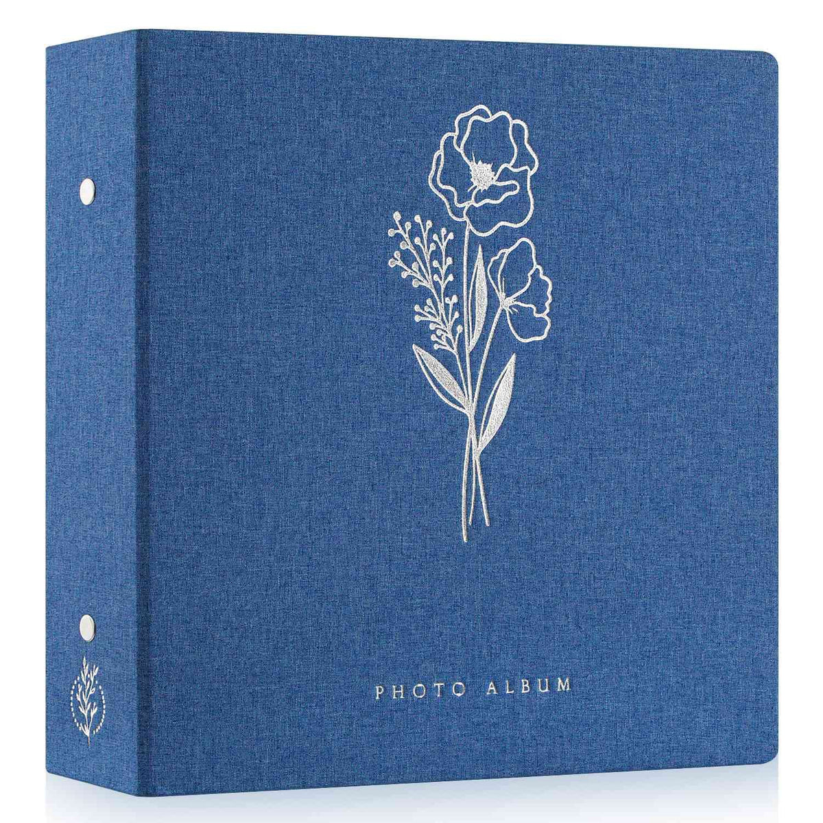 Lanpn Photo Album 4x6 1000 Pockets, Extra Large Capacity Linen Cover Picture Albums Holds 1000 Horizontal and Vertical Photos Blue