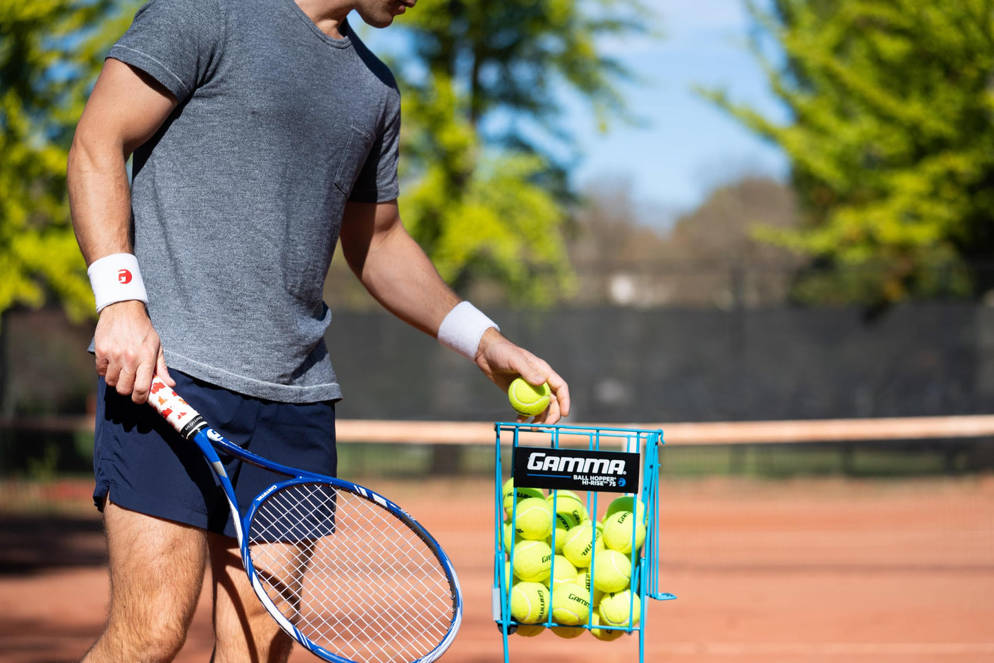 GAMMA Box-O-Balls 18 - Box of 18 Pressureless Tennis Balls -