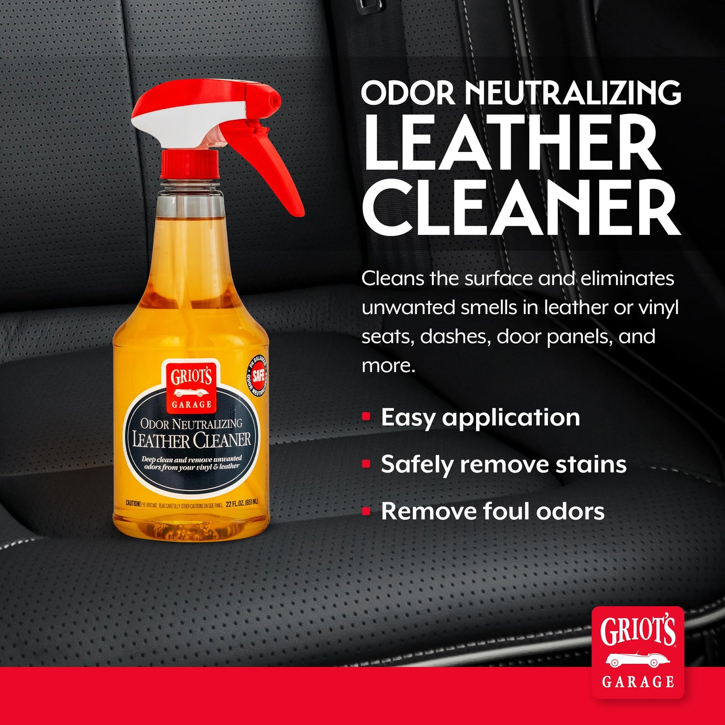Odor Neutralizing Leather Cleaner 22oz