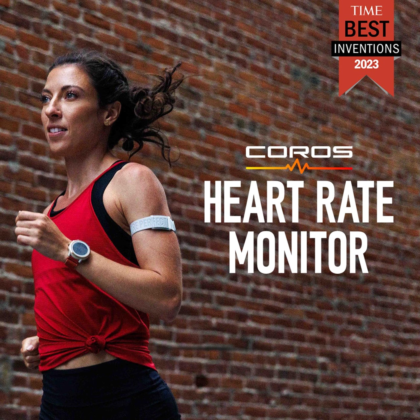 COROS Heart Rate Monitor, Comfort, Easy to wear, Auto-wear Detection, Advanced Sensor, Precise Data, Bluetooth, 38 Hours Battery Life, Compatible with up to 3 Connections, for Run and Bike-Lime