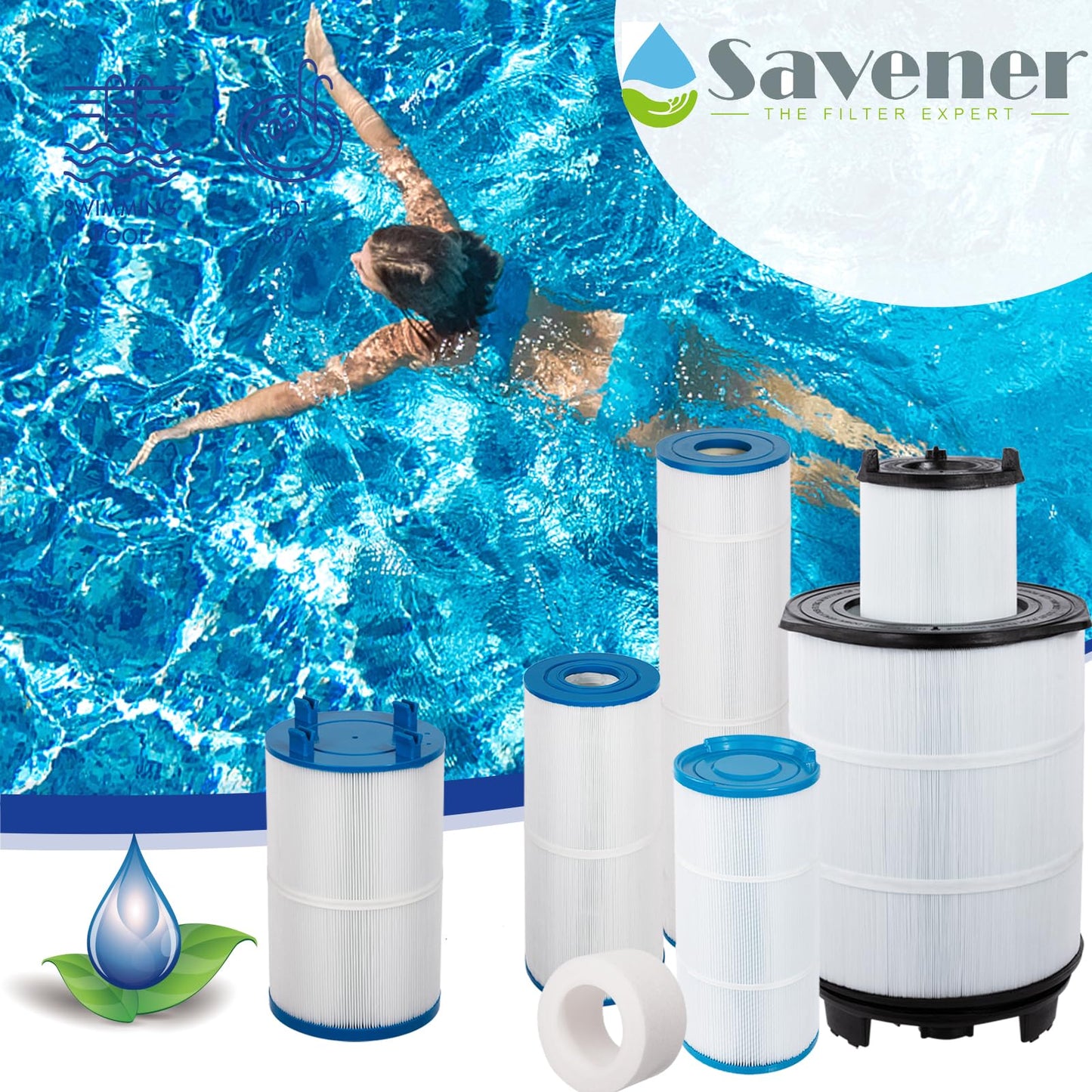 Savener 6CH-960 2pack