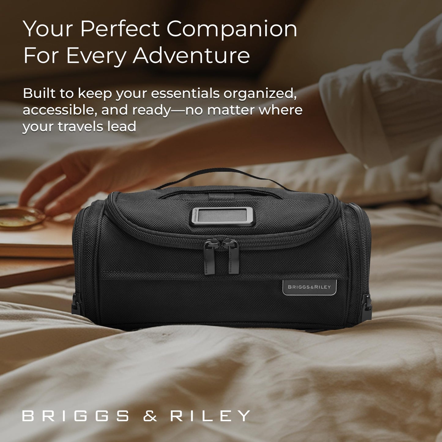 Briggs & Riley Baseline Executive Essentials Toiletry Kit, Black