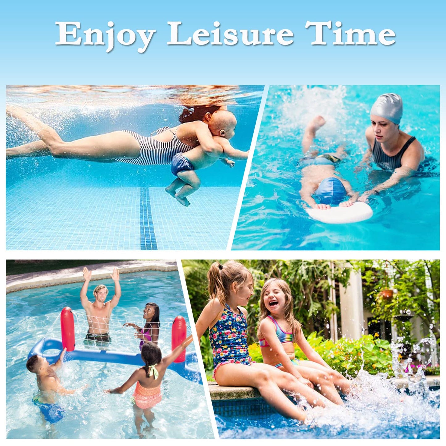 PWW50 Spa Filter Compatible with Pleatco Spa Hot Tub Filter, PWW50P3 Filter Compatible with Unicel 6CH-940, Filbur FC-0359, Waterways 817-0050 Front Access Skimmer Aber Hot Tubs, 2 Pack