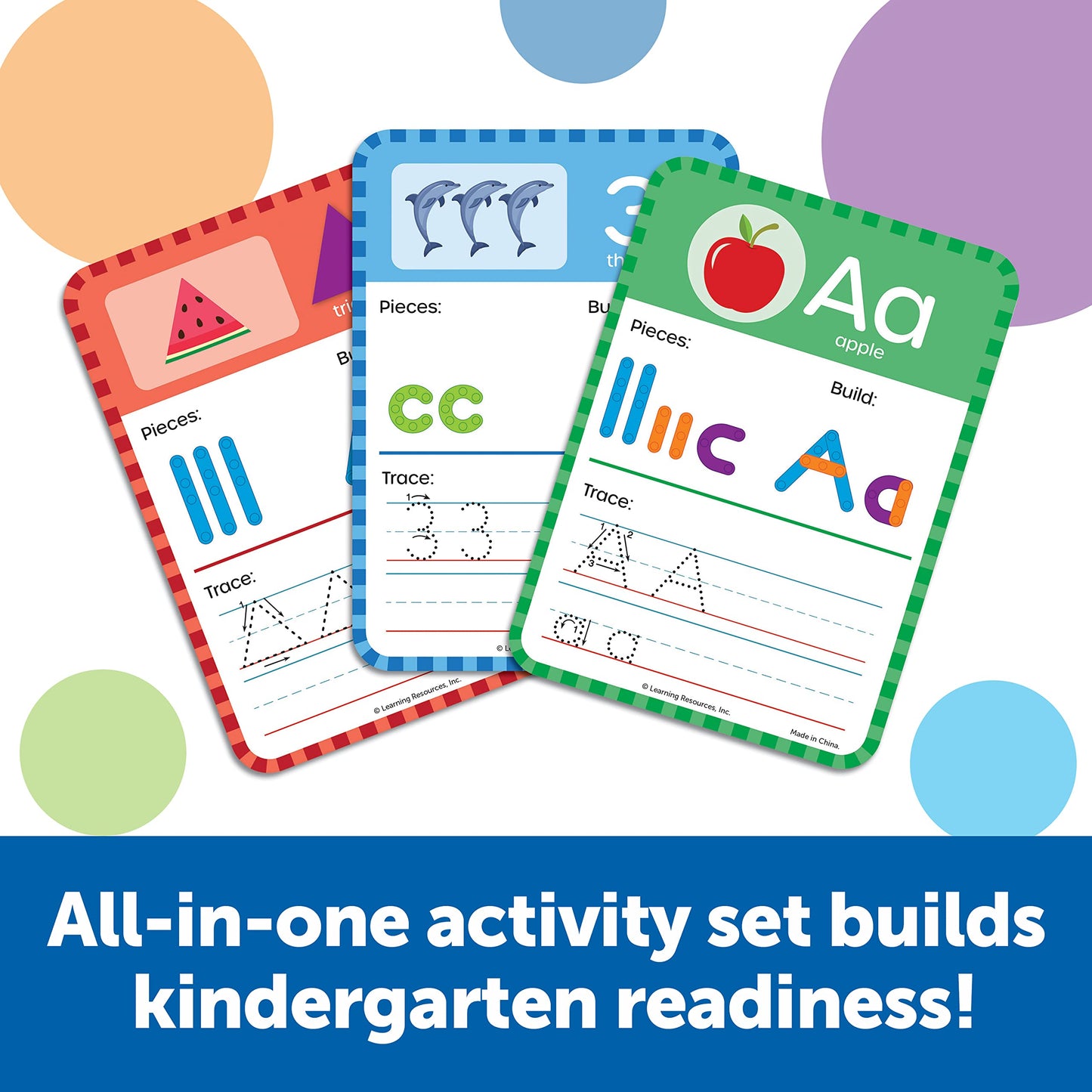 Learning Resources Skill Builders! Kindergarten Letter & Number Maker - 60 Pieces, Ages 6+ Kindergartner Learning Materials, Homeschool and Classroom Supplies, Math Games for Kids (LER8529)