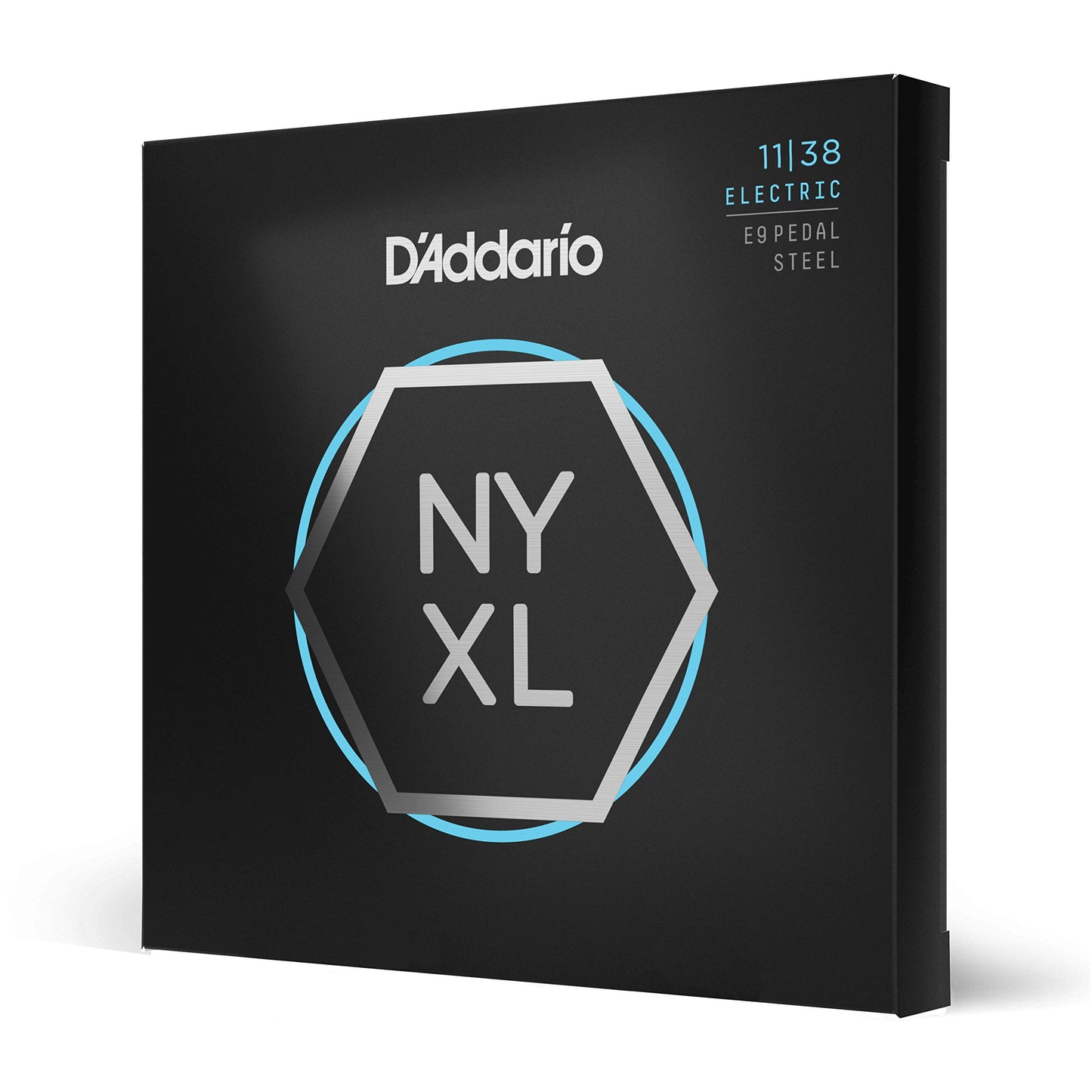 D'Addario NYXL1138PS Nickel Wound Pedal Steel Guitar Strings, Regular Light, 11-38