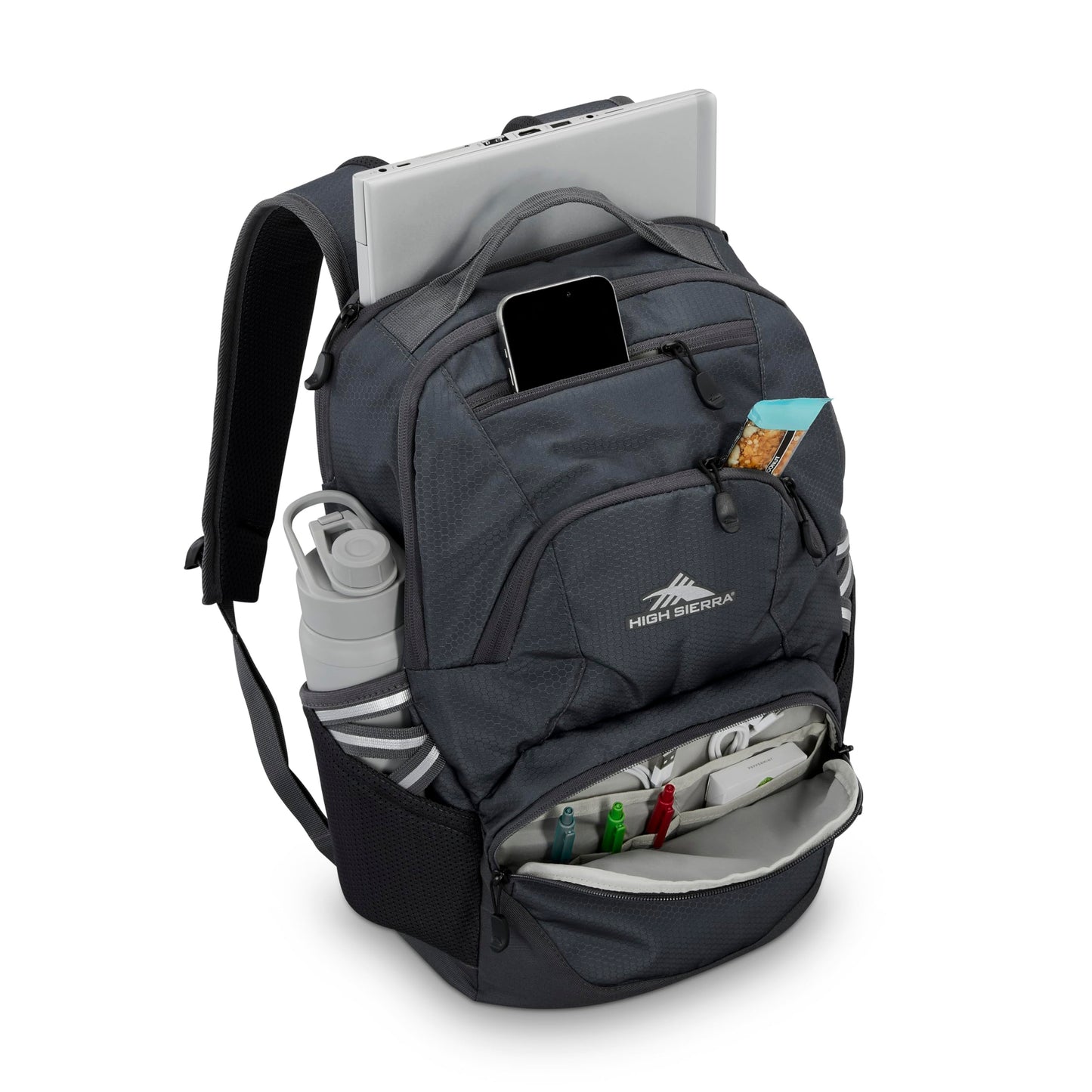 High Sierra Unisex Swoop Sg Backpack, Mecury, One Size, Swoop Sg Backpack