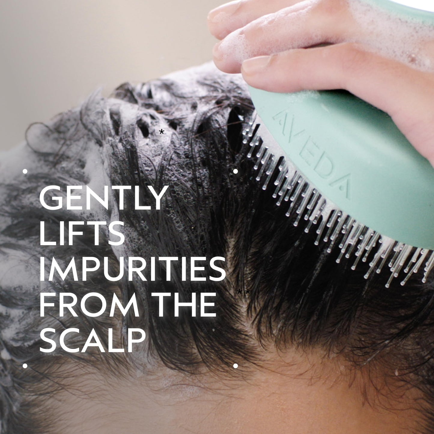 Aveda Scalp Solutions Stimulating Scalp Massager | Exfoliates, Stimulates Scalp Micro-Circulation | for All Hair Types