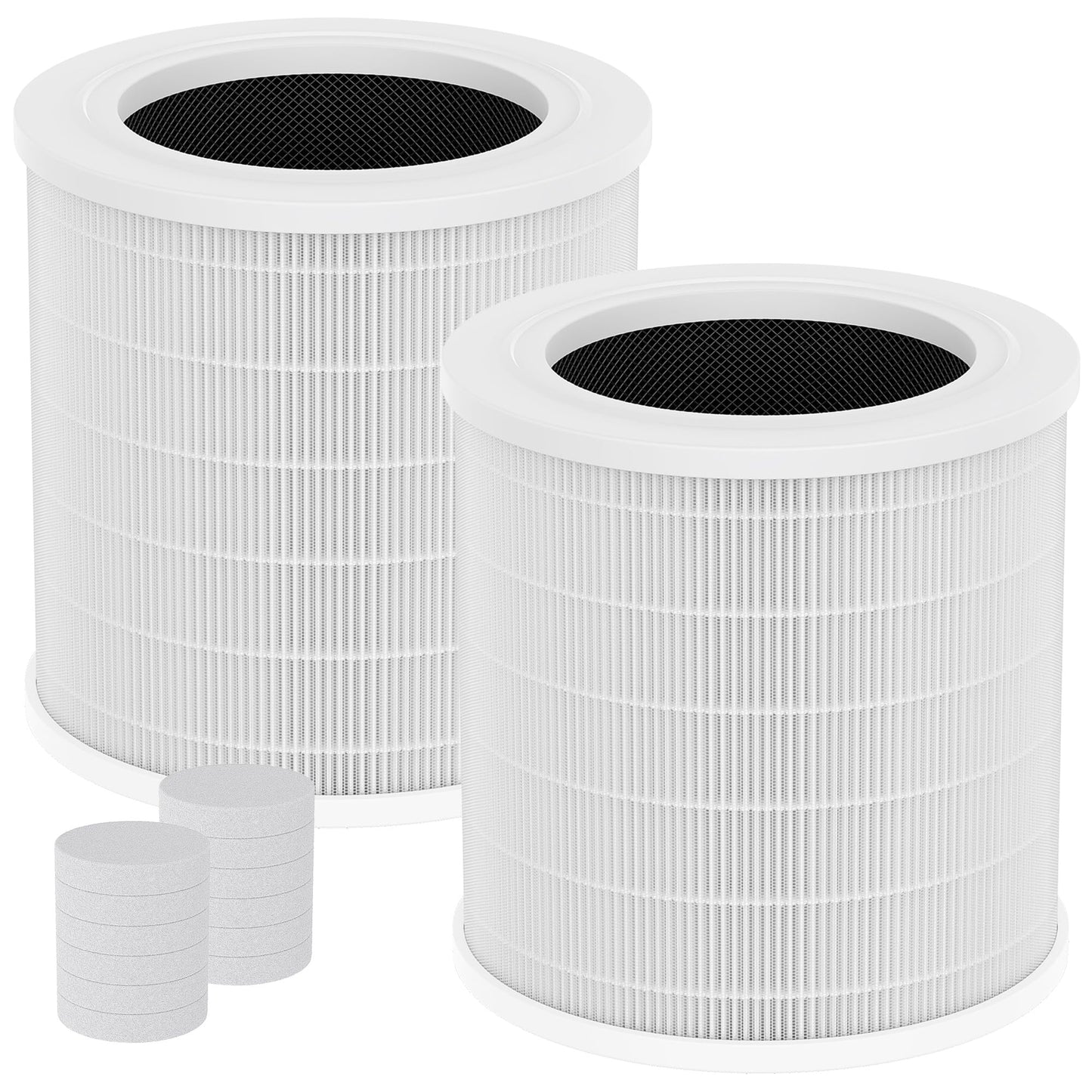 A2001 Replacement Filter Compatible with A2001 Air Purifier, 3-In-1 Efficient Filtration, Compared to Part #AF-2001, 2 Pack