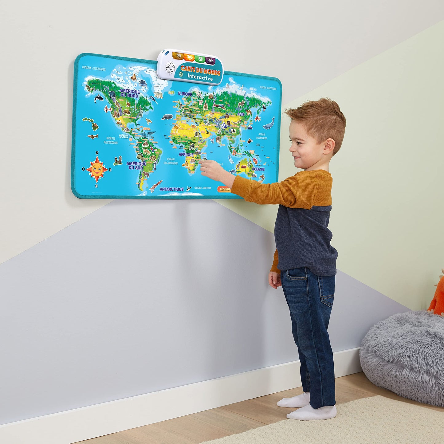 LeapFrog Touch & Learn World Map (French Version)