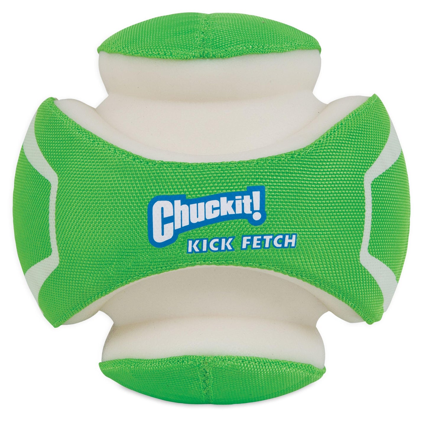 Chuckit! Kick Fetch Ball Dog Toy Interactive Play 2 Sizes,Max Glow - Large, Orange (600129)