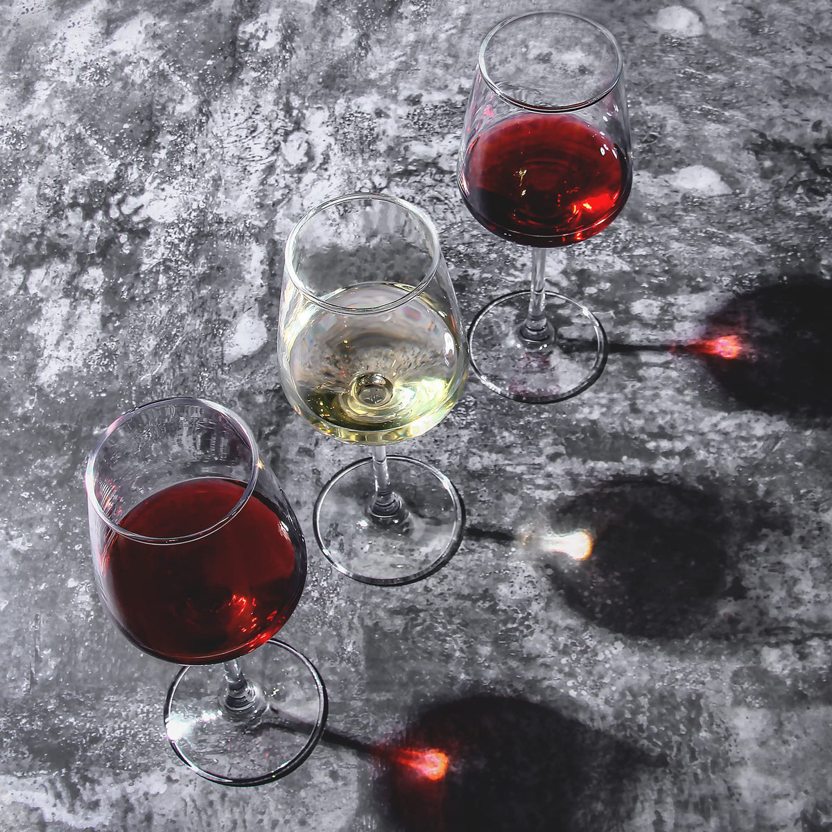 CZUMJJ Wine Glasses set of 12, 12 oz Durable Red White Wine Glasses for Wedding, Party, Dishwasher Safe