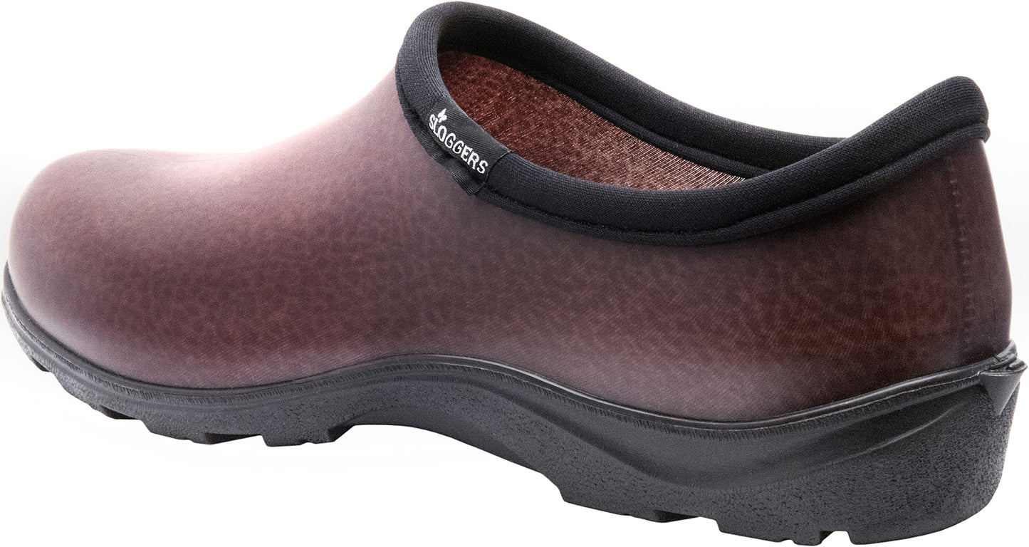 Sloggers 5301BN09 Men's Rain and Garden Shoes with Comfort Insole, Size-9, Brown