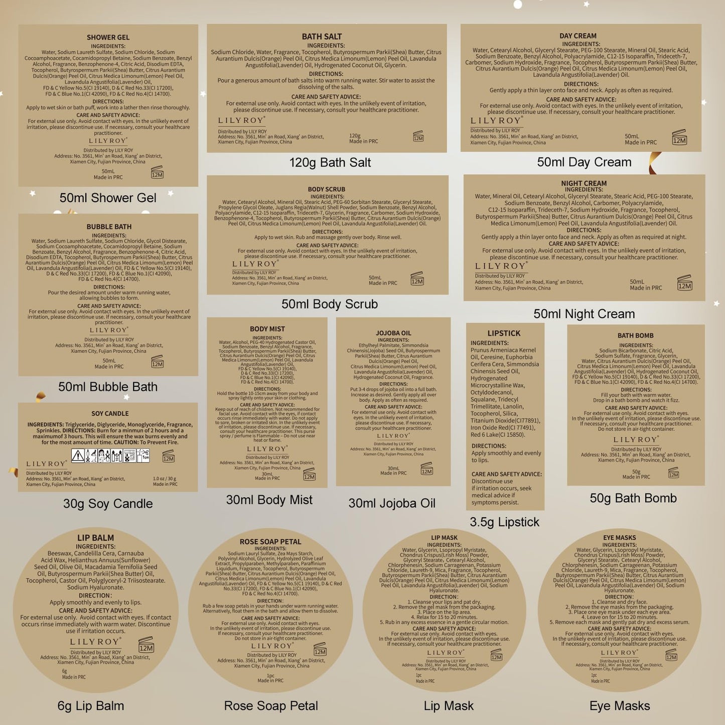 24Pcs Happy Birthday Gifts for Women Mom - Luxury Birthday Presents Spa Gift Set, Bath and Body Gift for Sister Girlfriend Wife Grandma with Necklace, Birthday Gift Set Idea for Women Female Friends