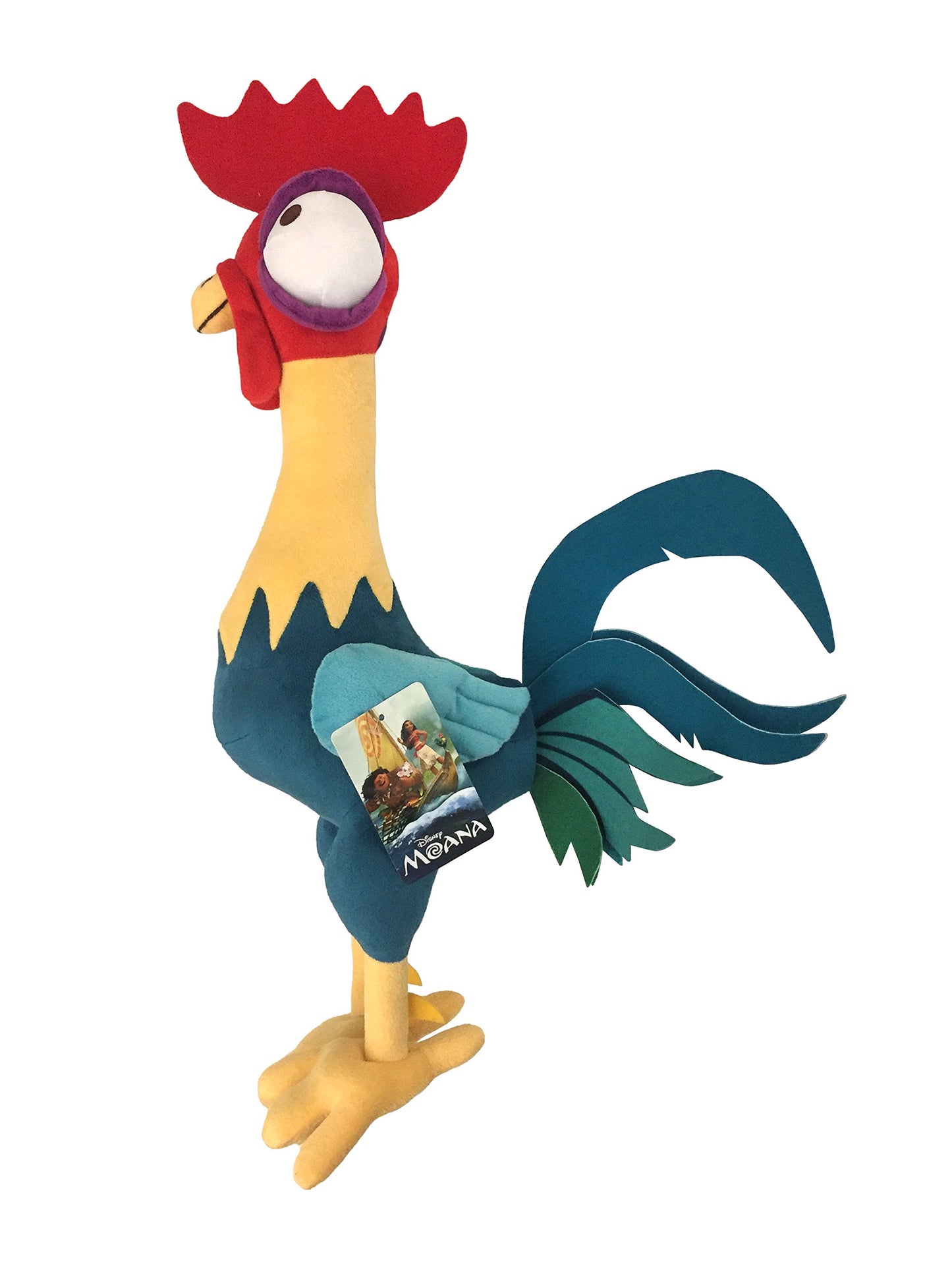 Disney Moana Plush Stuffed HEI HEI Pillow Buddy - Kids Super Soft Polyester Microfiber, 18 inch (Official Disney Product)