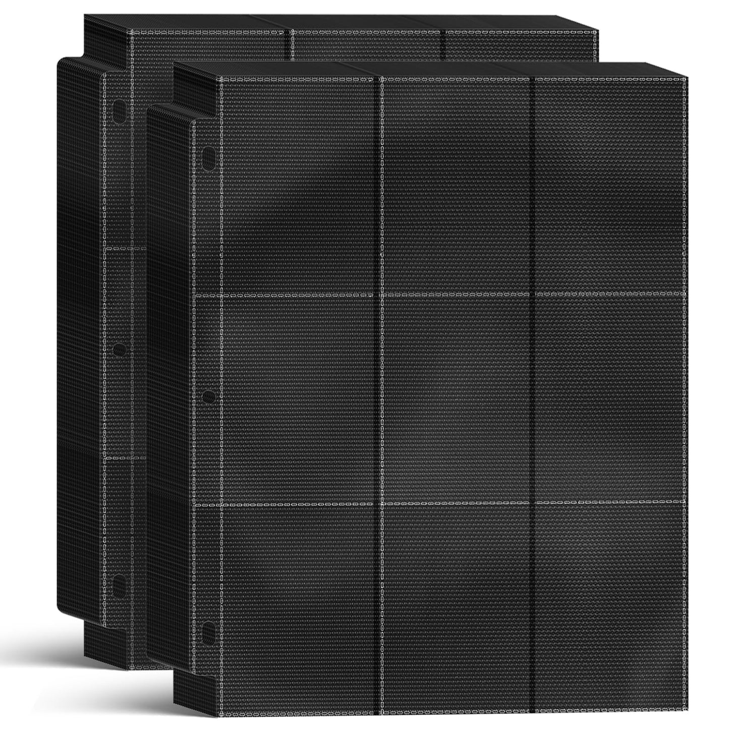 1800 Pockets Trading Card Binder Sleeves, Baseball Card Sleeves Fit for Standard Size Sport Cards, Baseball Card Holder for 3 Ring Binder
