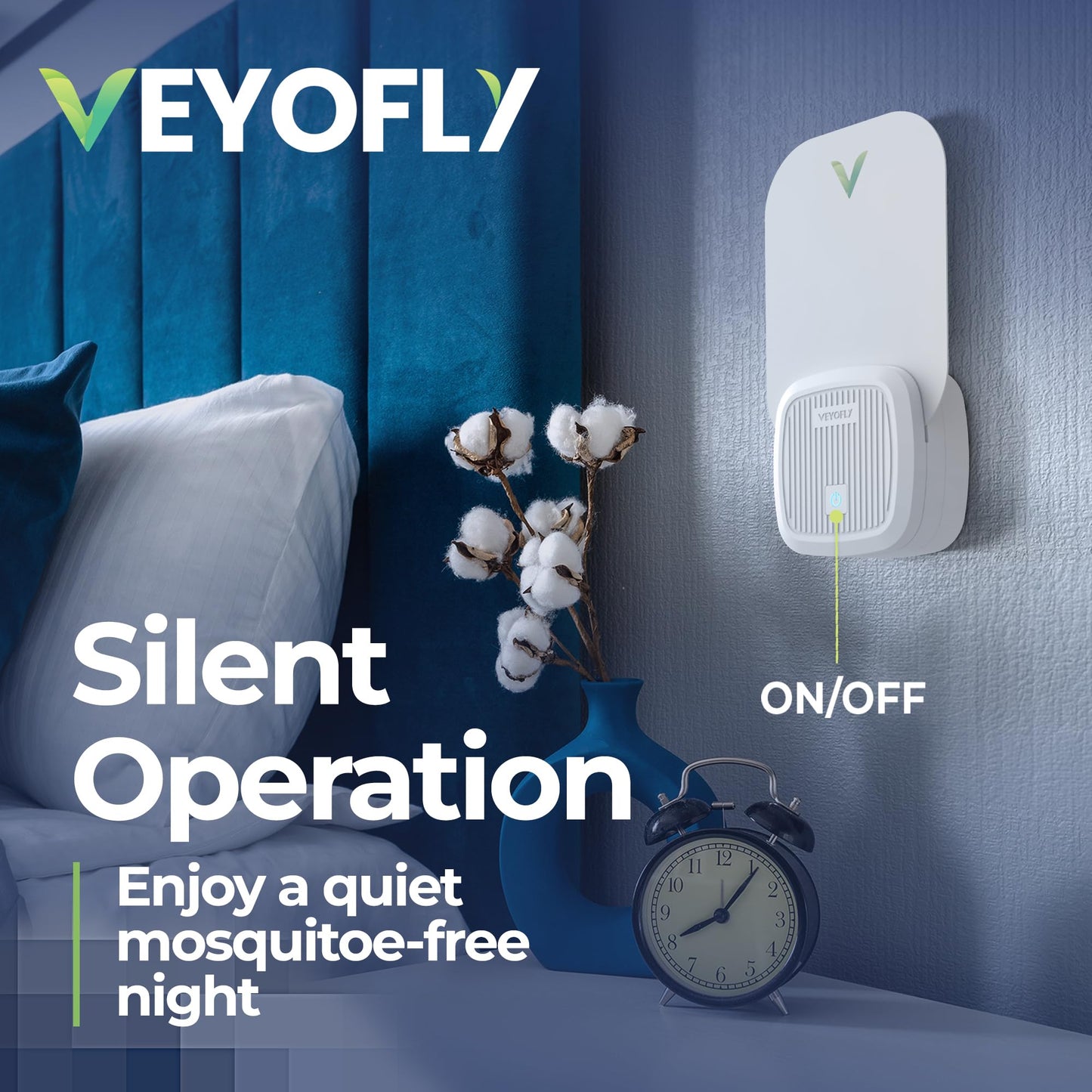 VEYOFLY Fruit Fly Traps for Indoors (4 Device + 12 Refills), Gnat Trap Indoor Plug in, Bug Traps, Flying Insect Trap, Gnat Traps for House Indoors, Fly Trap Indoor for Home Bug Light, Gnats Catcher