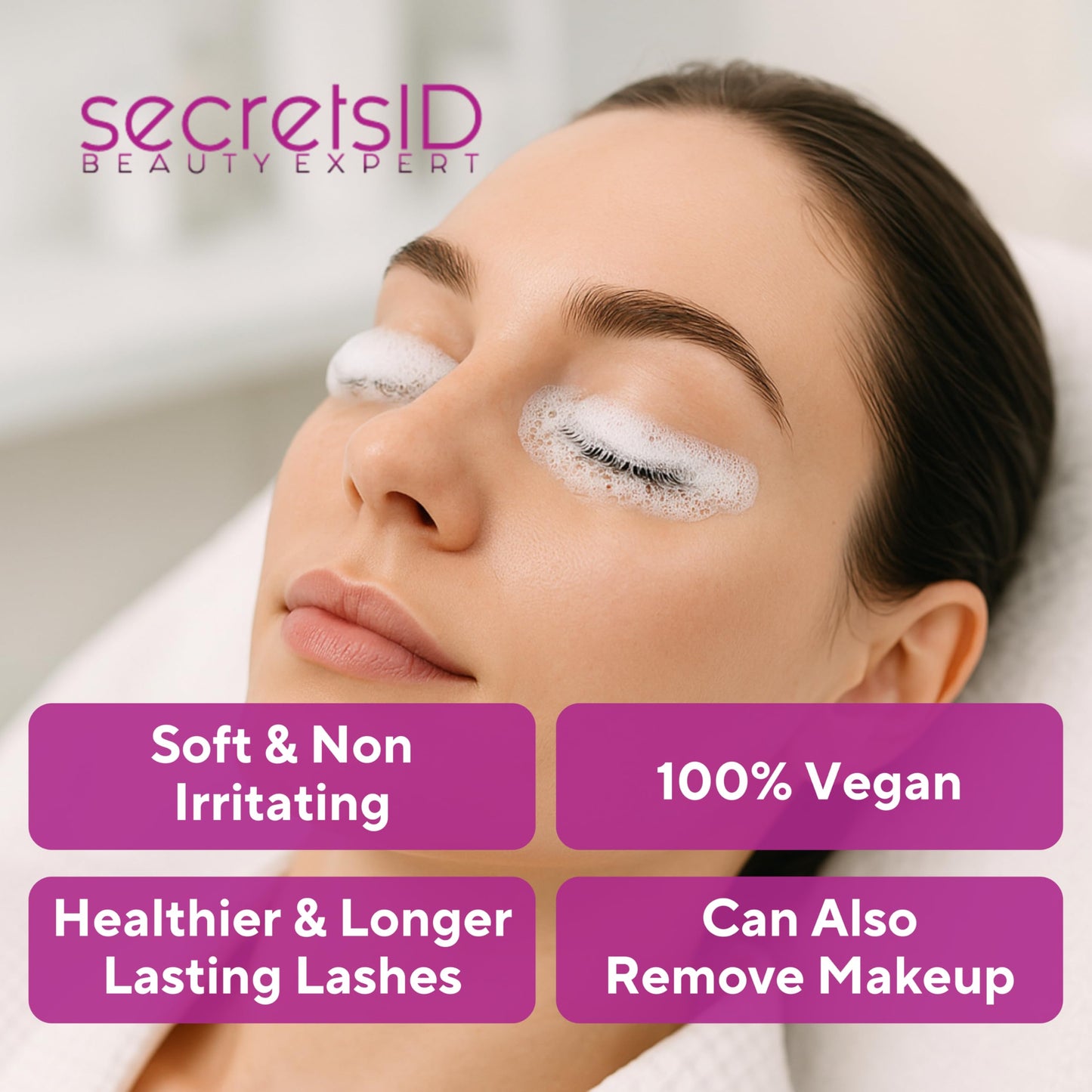 Professional Lash Shampoo for Extensions - 1.05 Gallon Bulk (3.98L) + 50 Aftercare Cards & Pump - Salon-Grade Eyelash Cleanser, Oil-Free, Bubble Gum Scent, Made in CANADA – Lash Wash Concentrate