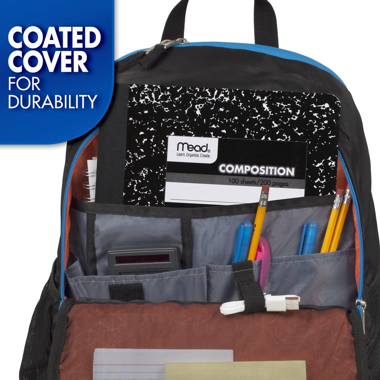 Mead Composition Notebook, College-Ruled, 100 Sheets, 12 Pack (72938)