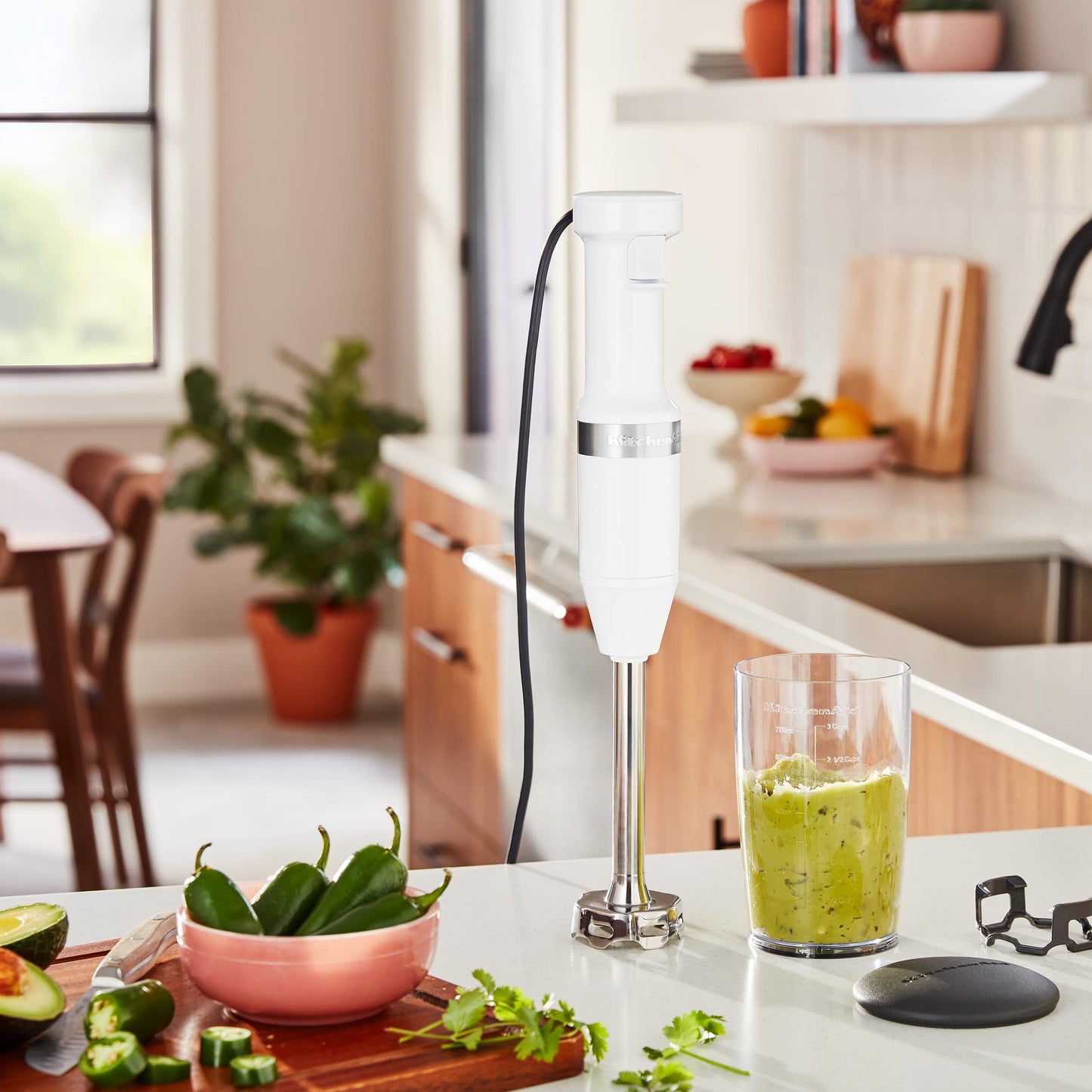 KitchenAid Variable Speed Corded Hand Blender, KHBV53WH