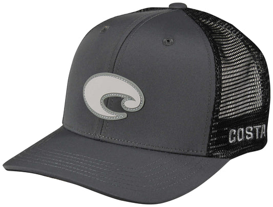 Costa Del Mar Men's Core Performance Trucker, Grey, One Size